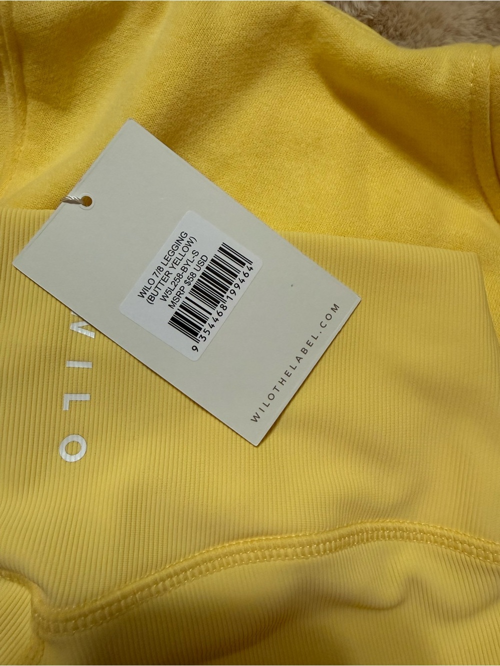 Wilo matching set Yellow 'Sports & Wellness Club' Pullover Hoodie - Picture 4 of 6